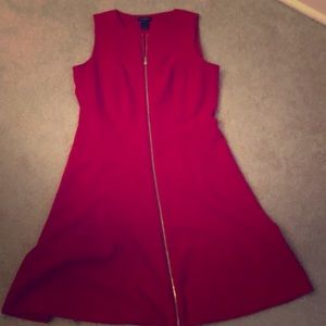 Anne Taylor red dress